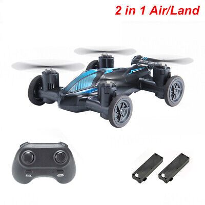 JJRC Mini Drone Air-Ground Flying Car Dual Mode Racing Stunt Vehicle RC Car Quadcopter Drone