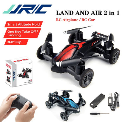 JJRC Mini Drone Air-Ground Flying Car Dual Mode Racing Stunt Vehicle RC Car Quadcopter Drone